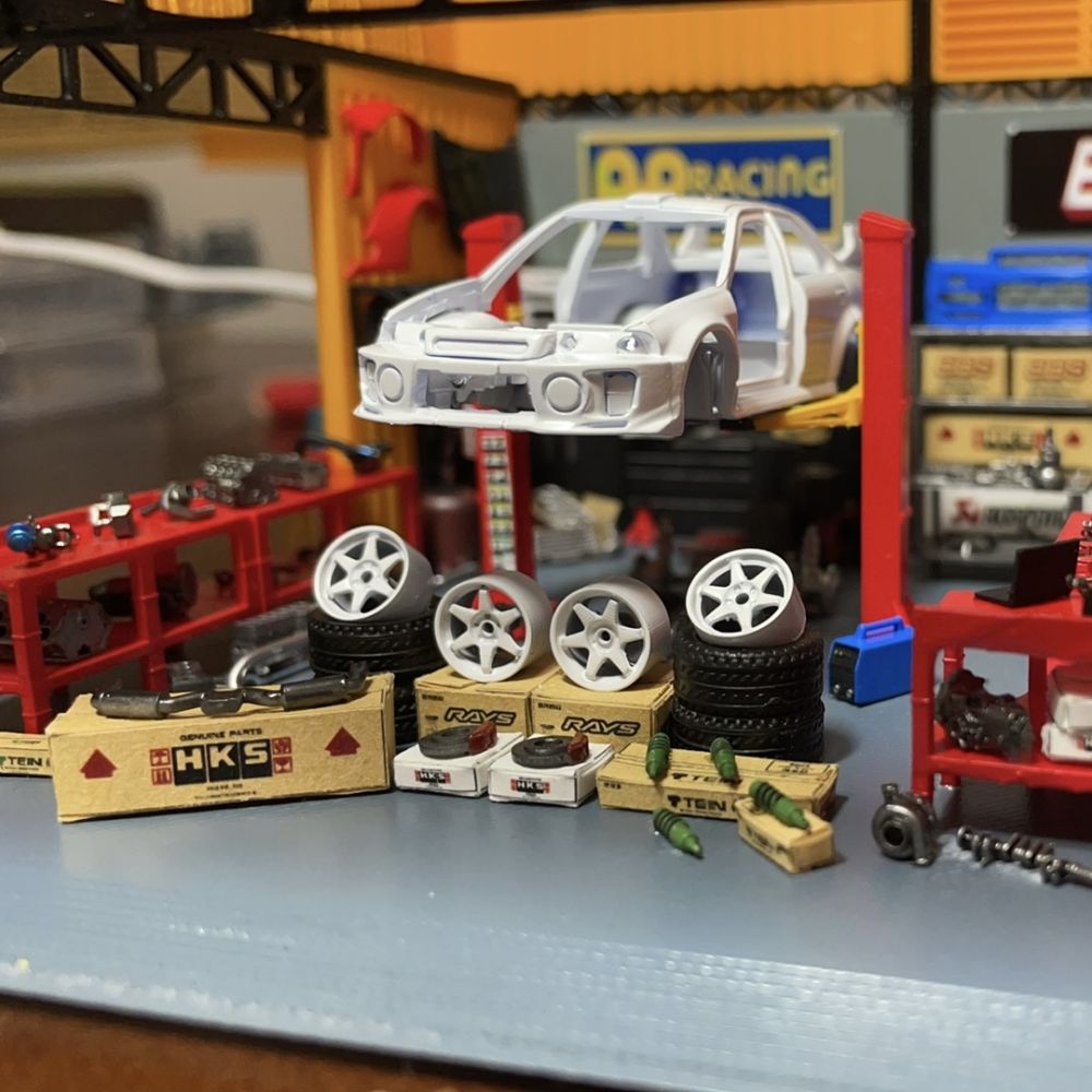 Diorama 1:64 Hub Caliper  Mode - Auto Repair Shop Japan recension och pris