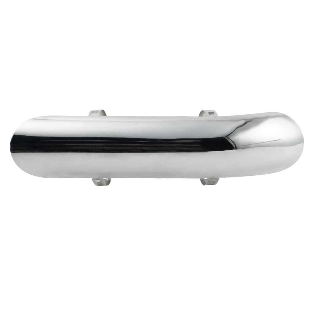 Chrome Curved Motorcycle Exhau - Exhaust Pipe Expander recension och pris