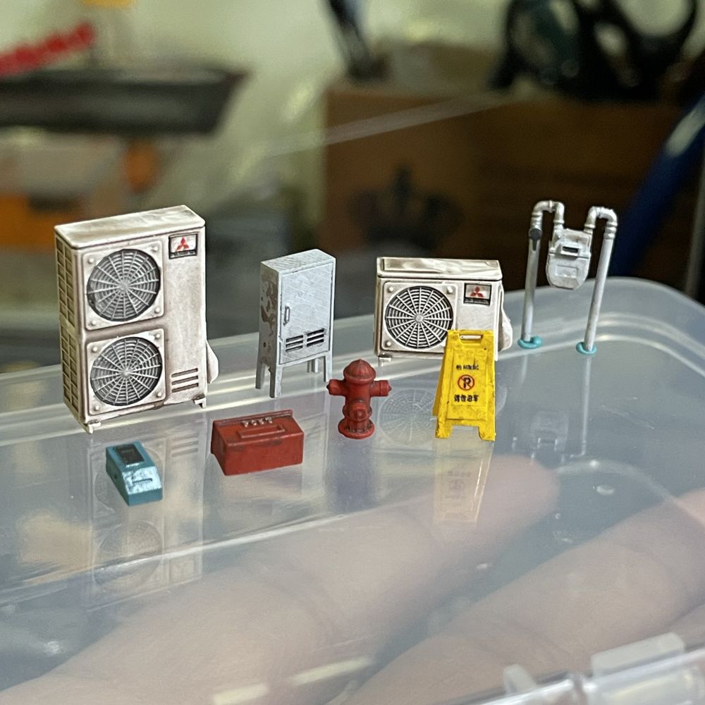 Diorama 1:64  Air Conditioner  - Auto Repair Shop Japan recension och pris